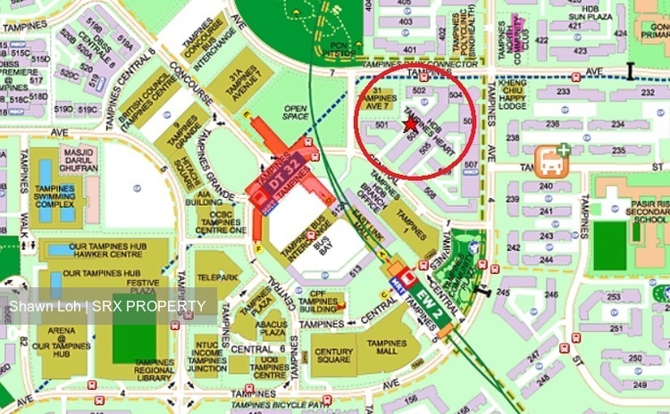 Blk 503 Tampines Central 1 (Tampines), HDB 4 Rooms #176783752